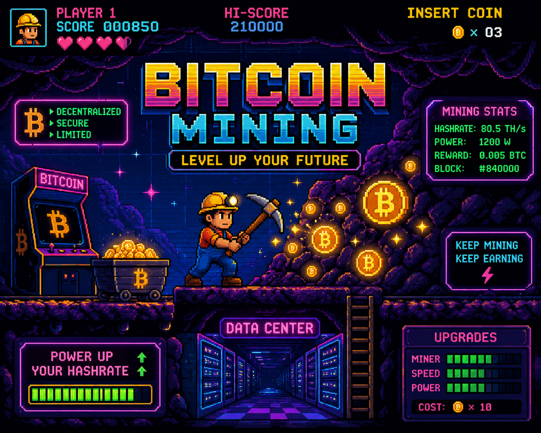 Bitcoin Mining - Level Up Your Future