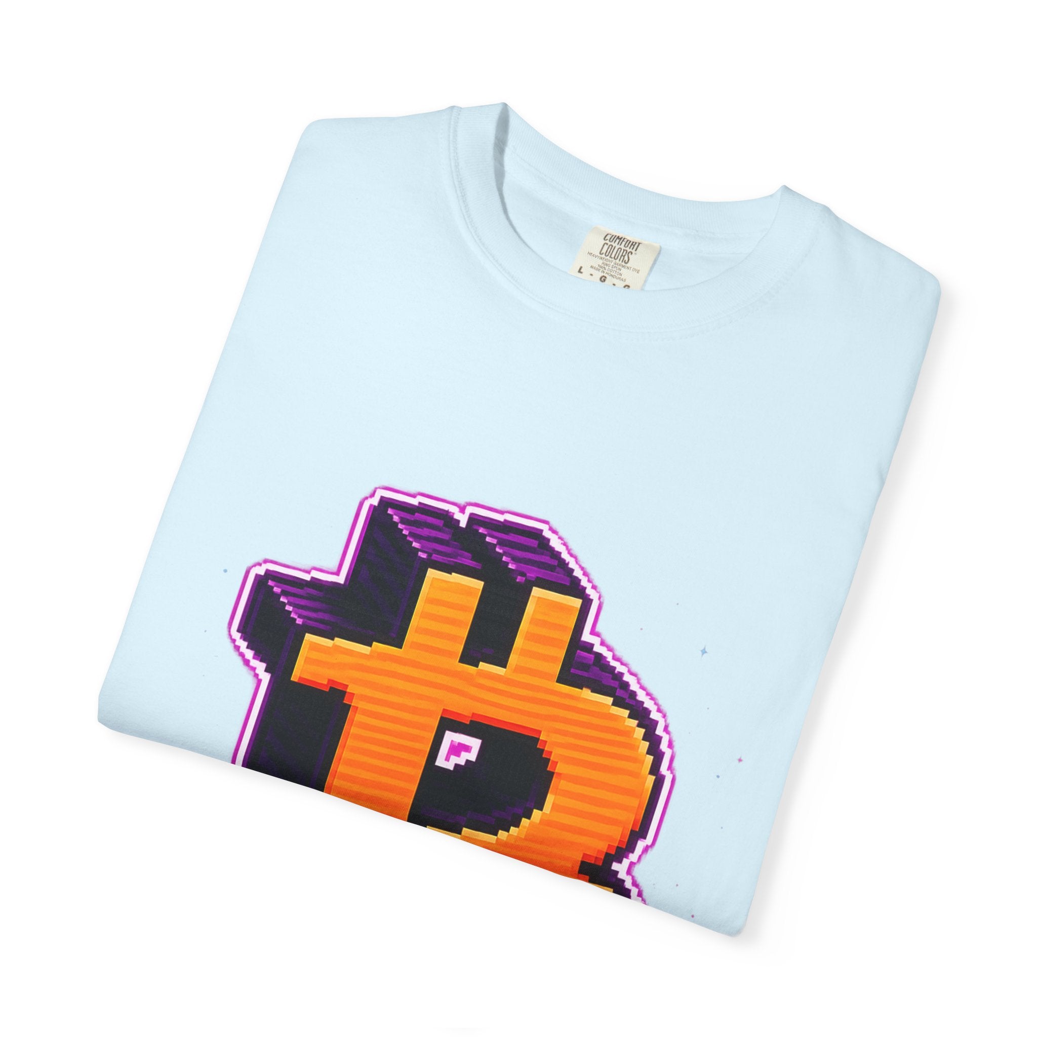 Retro Bitcoin Arcade T-Shirt — Pixel Crypto Logo Tee