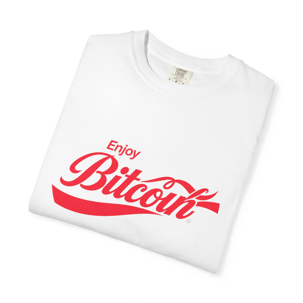 Bitcoin "Enjoy" Logo T-Shirt