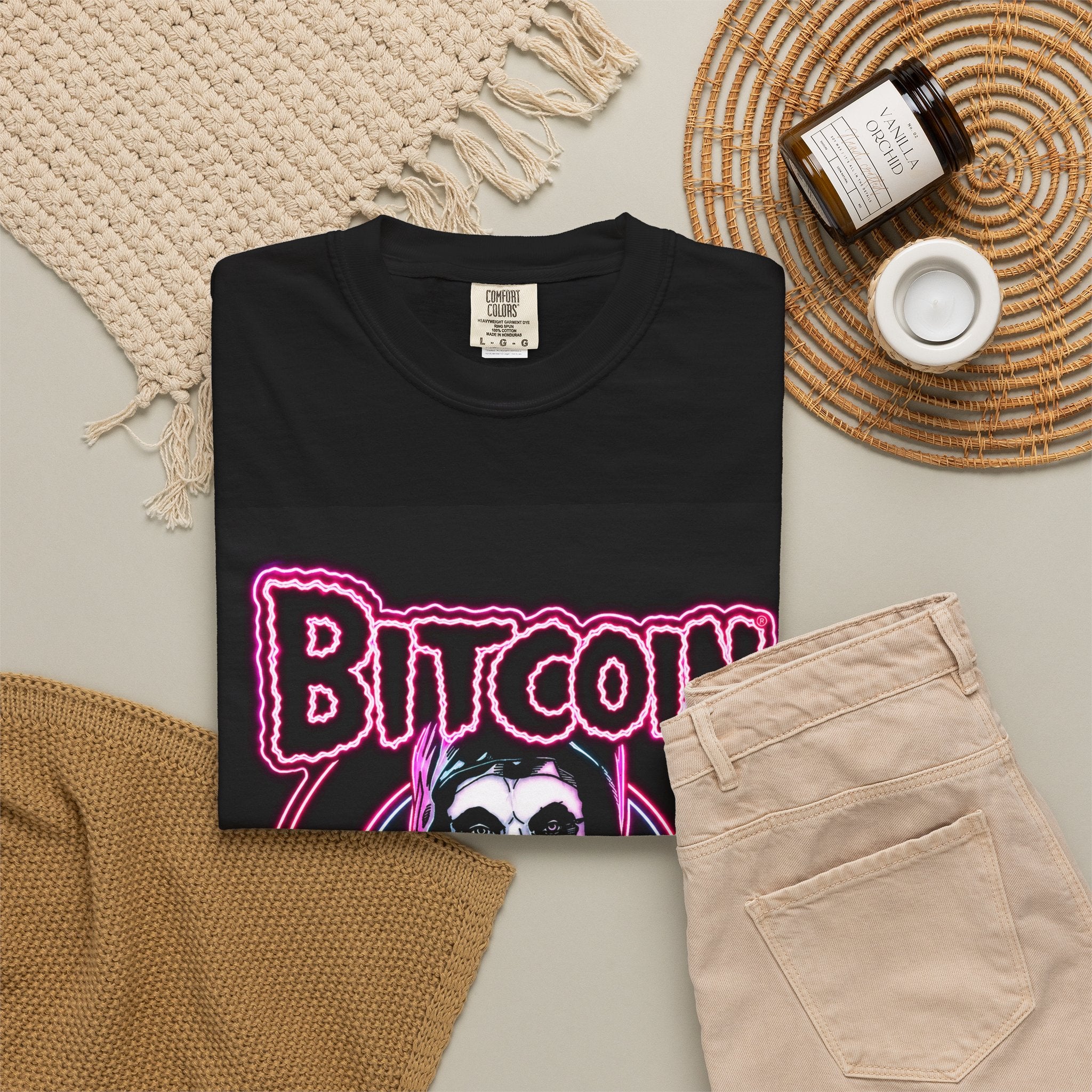Bitcoin Skull T-Shirt — "Bitcoin Wants Your Skull" Crypto Gothic Tee