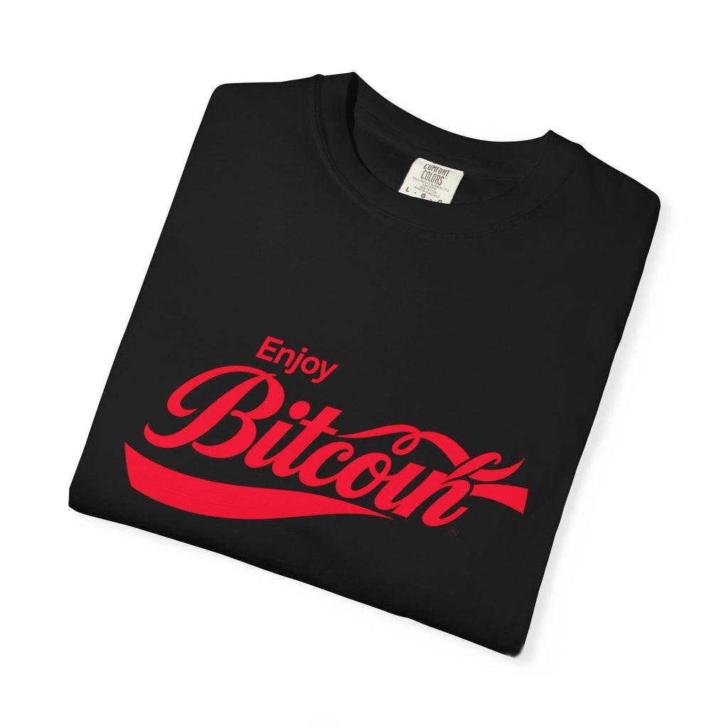 Bitcoin "Enjoy" Logo T-Shirt