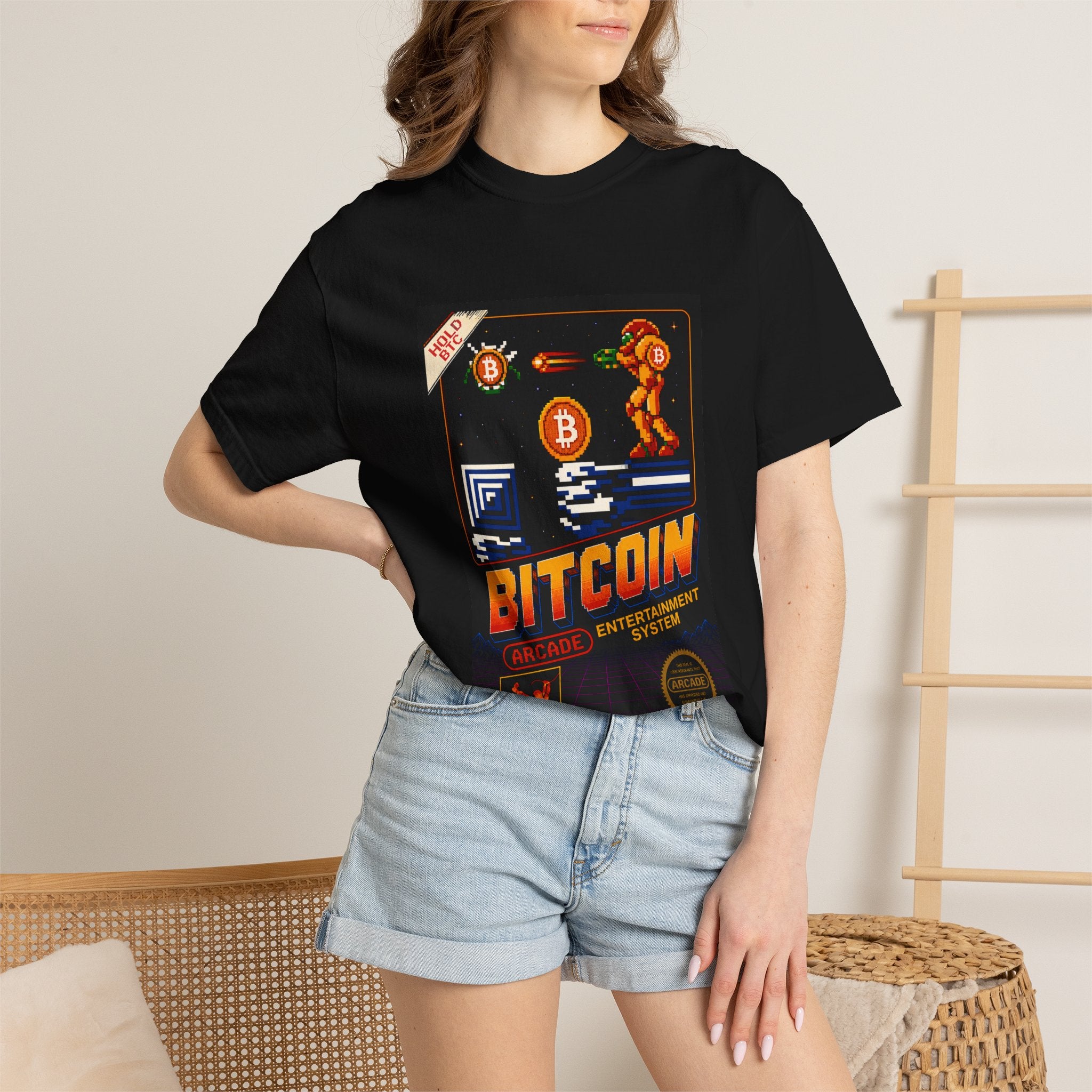 Bitcoin Retro Arcade T-Shirt