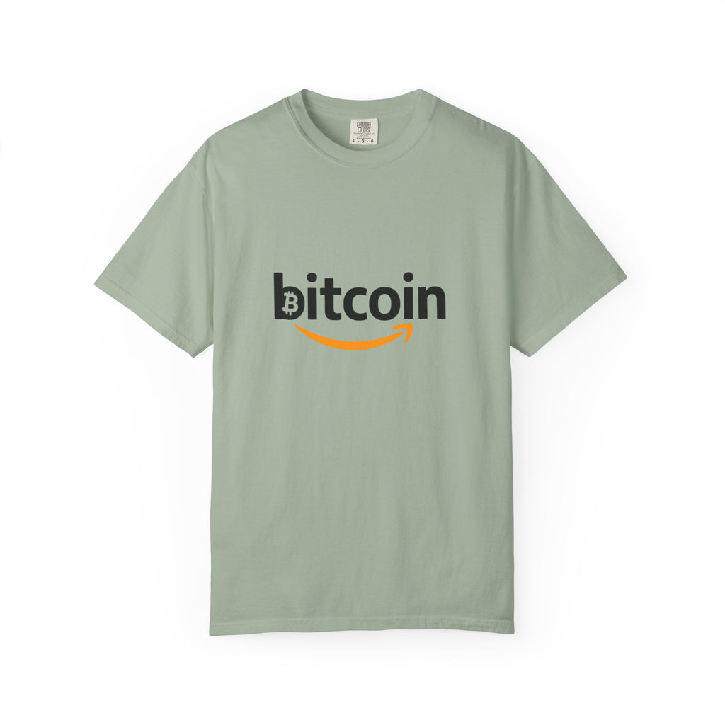 Bitcoin Logo T-Shirt — Crypto Amazon Parody Tee