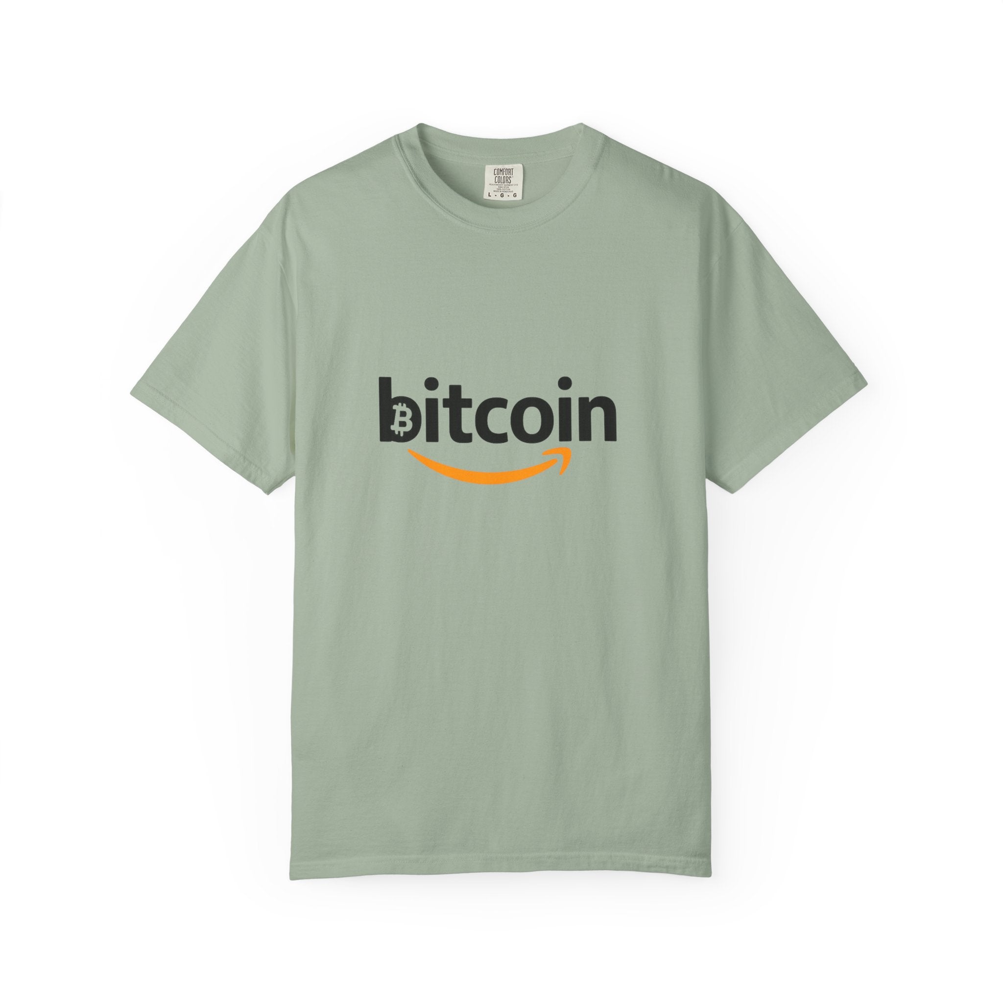 Bitcoin Logo T-Shirt — Crypto Amazon Parody Tee