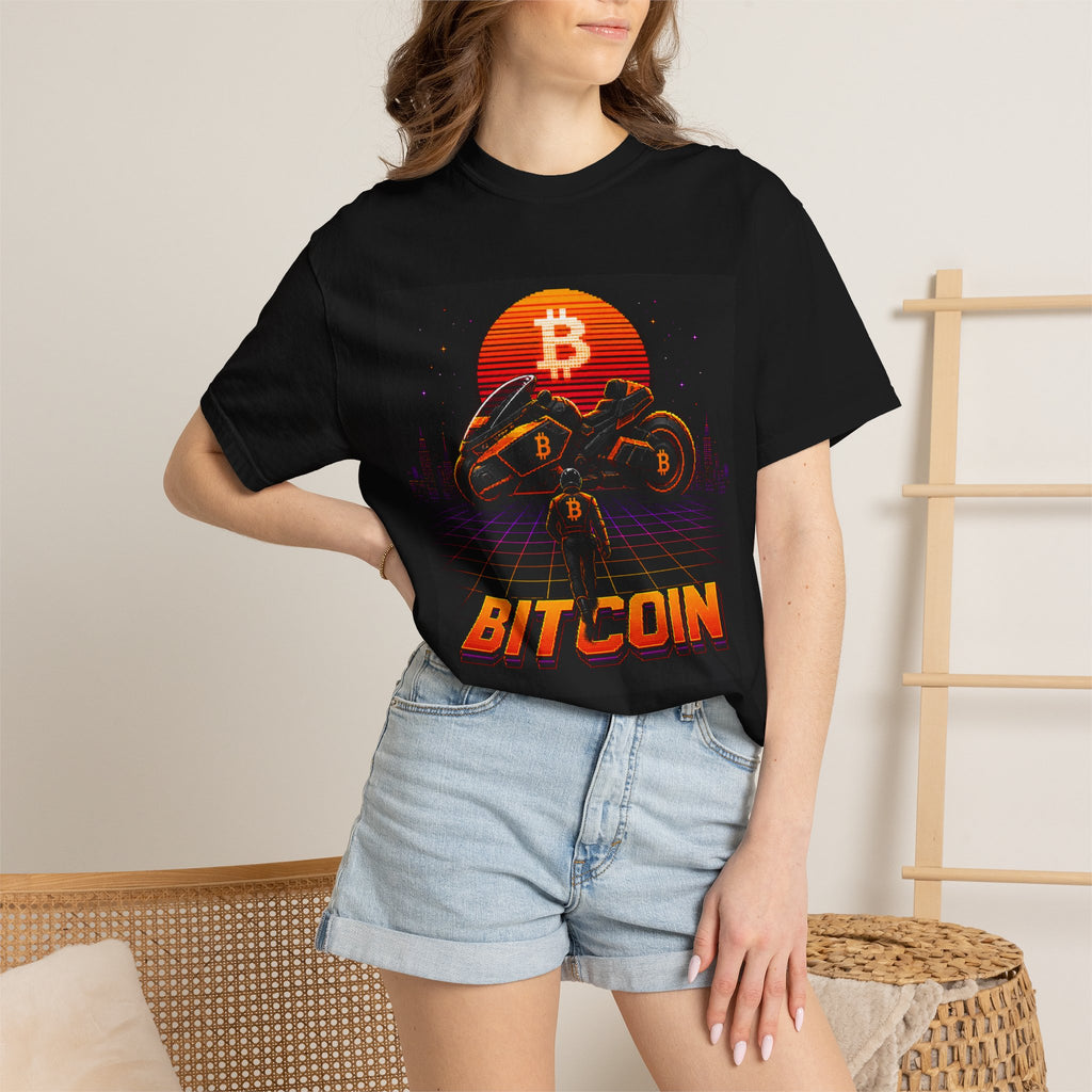 Bitcoin Retro Sunset T-Shirt