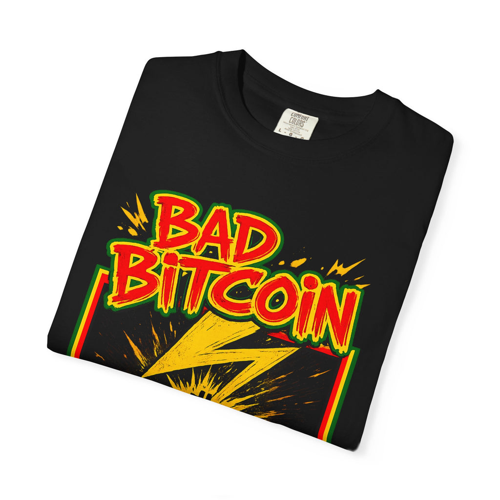 Bad Bitcoin Retro Graphic T-Shirt