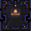 Bitcoin Retro Arcade T-Shirt — 'Bitcoin: Insert Coin to the Future' Tee
