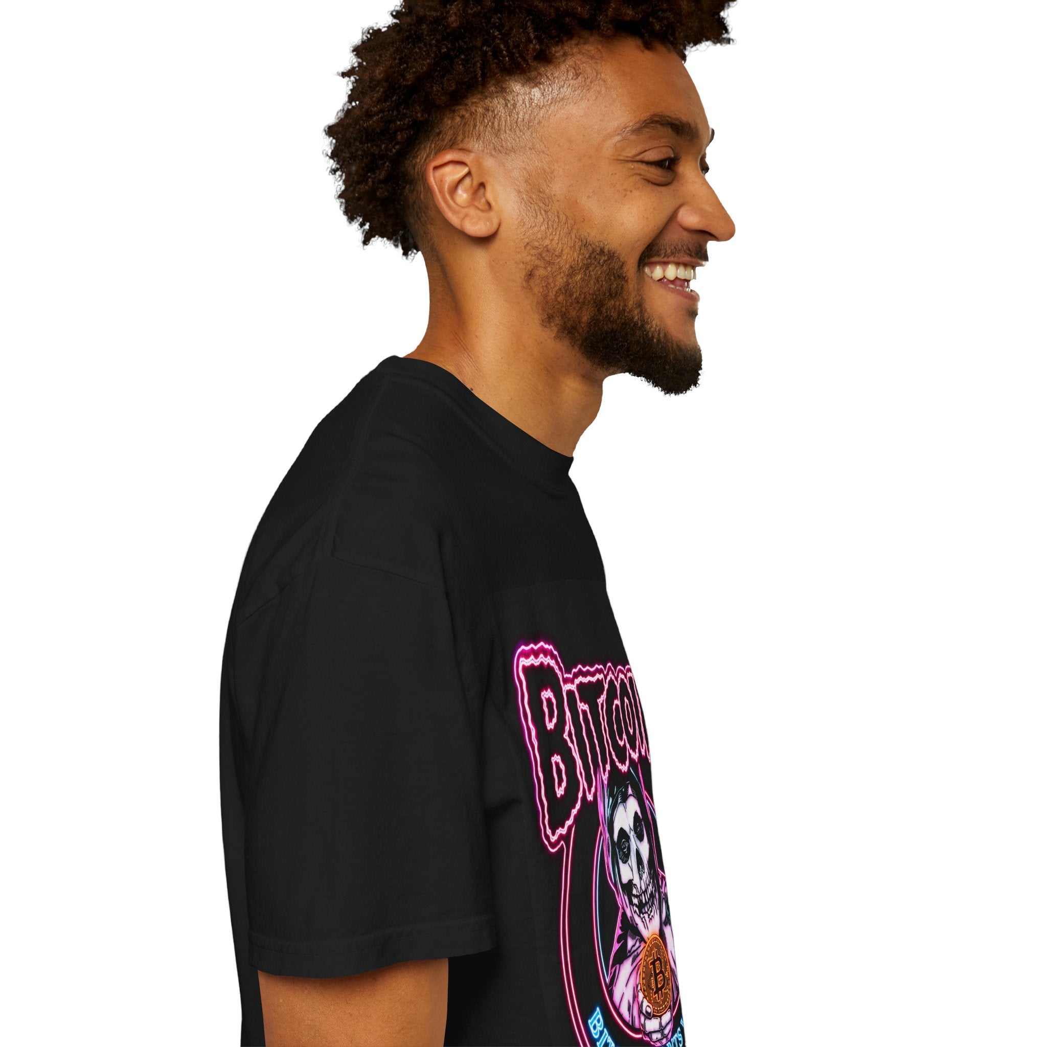 Bitcoin Skull T-Shirt — "Bitcoin Wants Your Skull" Crypto Gothic Tee