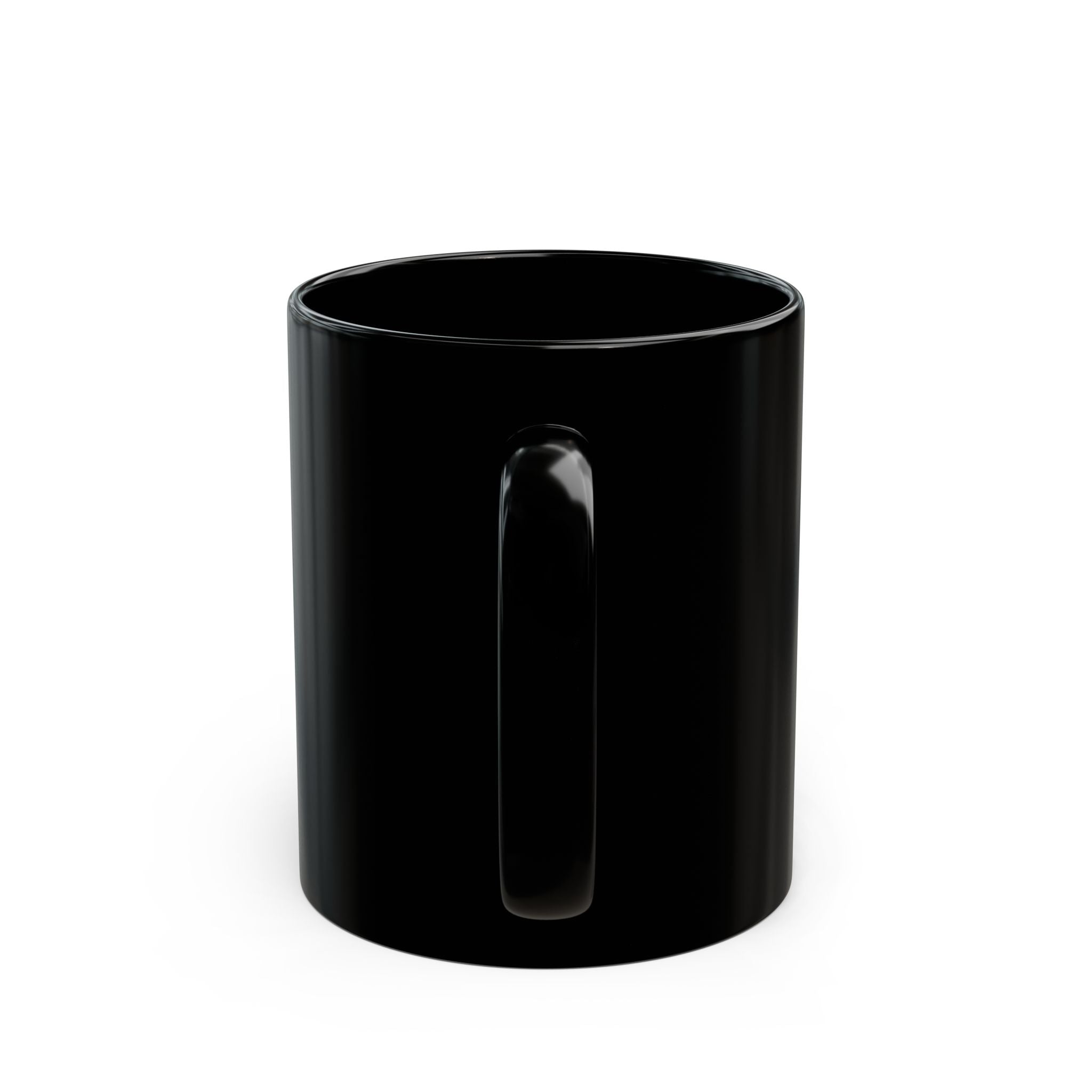 Bitcoin Streetwear Black Mug — 11oz/15oz Crypto Logo Coffee Cup