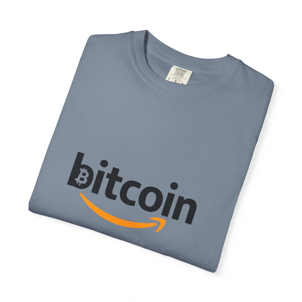 Bitcoin Logo T-Shirt — Crypto Amazon Parody Tee