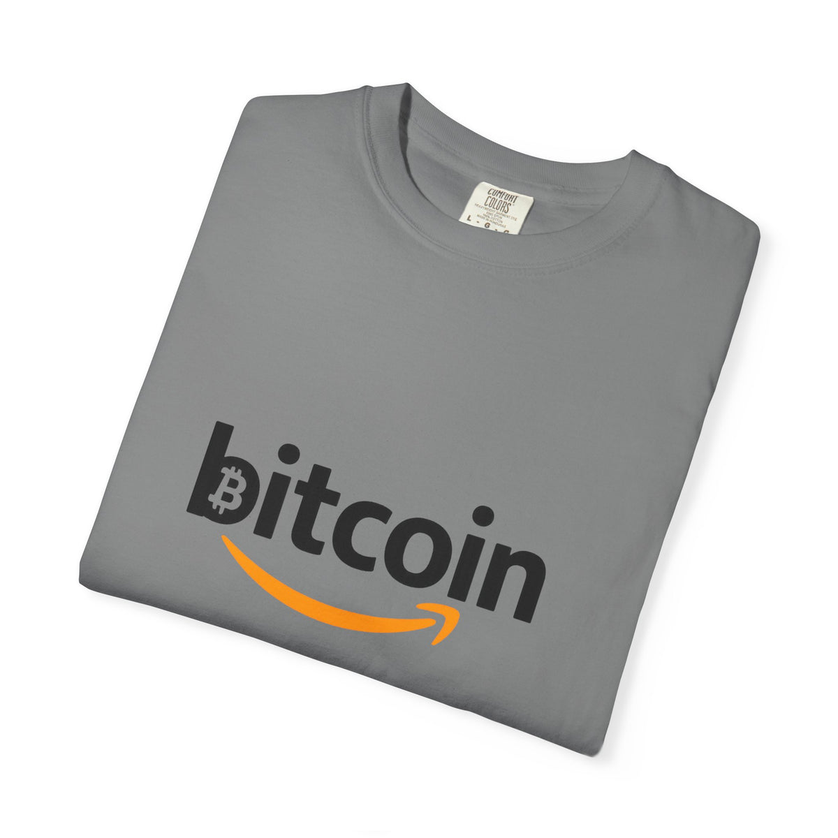Bitcoin Logo T-Shirt — Crypto Amazon Parody Tee