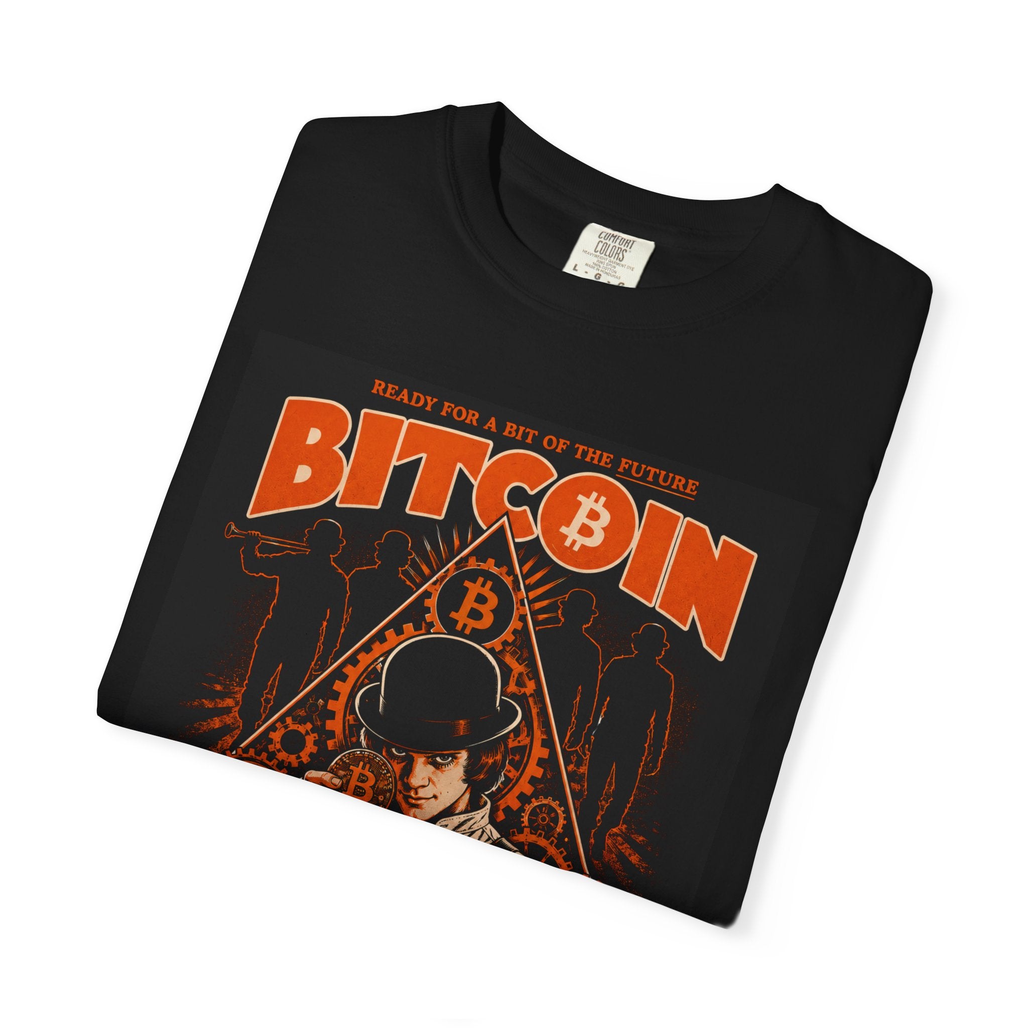 Bitcoin HODL Retro Poster T-shirt | Crypto Future Tee