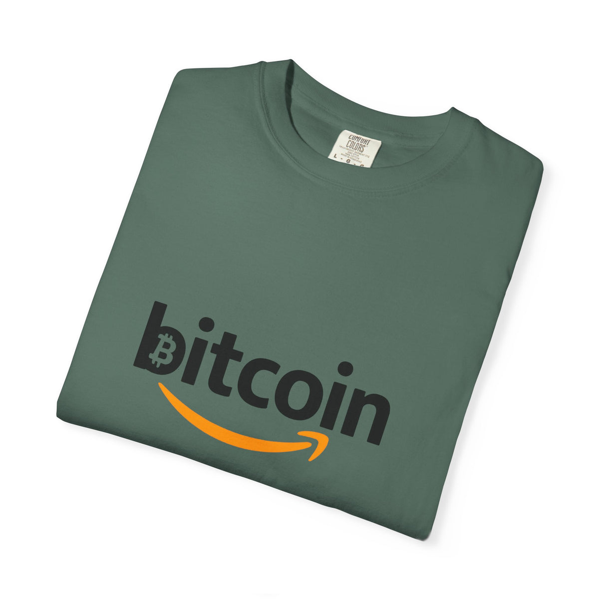 Bitcoin Logo T-Shirt — Crypto Amazon Parody Tee