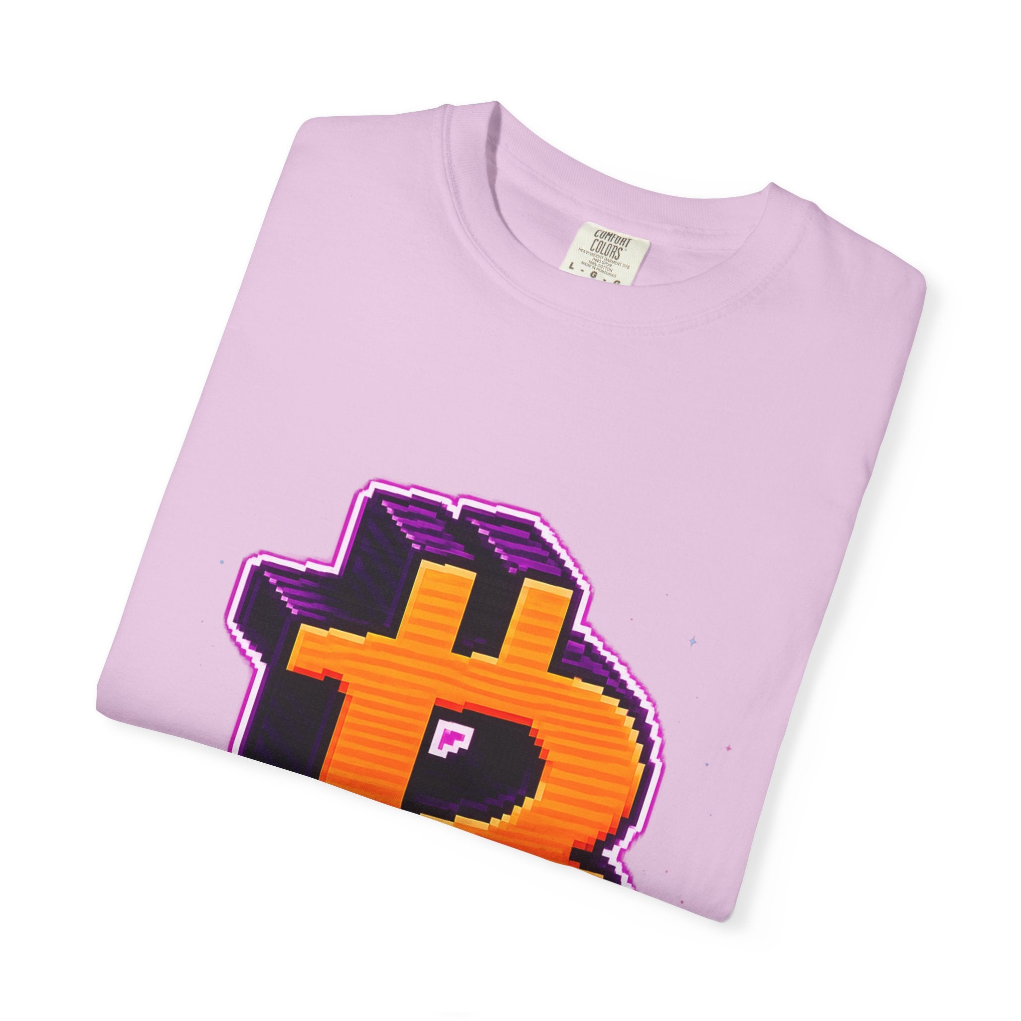 Retro Bitcoin Arcade T-Shirt — Pixel Crypto Logo Tee