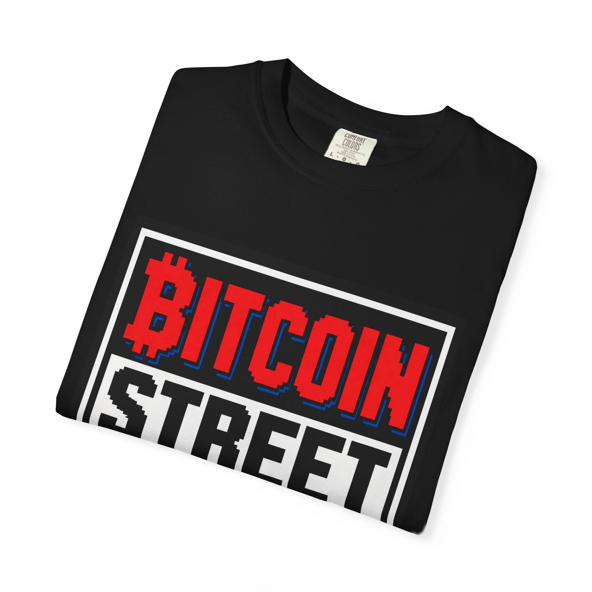 Bitcoin Streetwear T-Shirt — Retro Arcade Crypto Tee ("Bitcoin Street Wear")