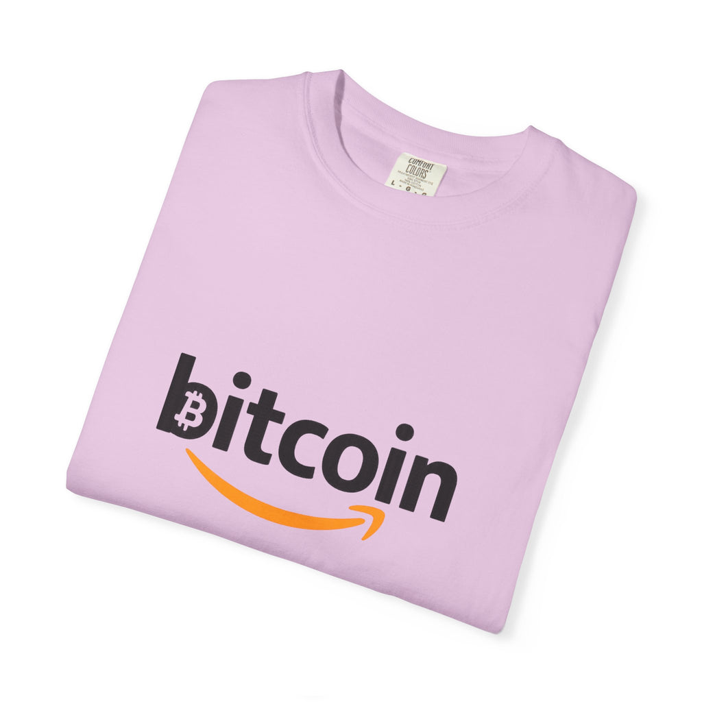 Bitcoin Logo T-Shirt — Crypto Amazon Parody Tee