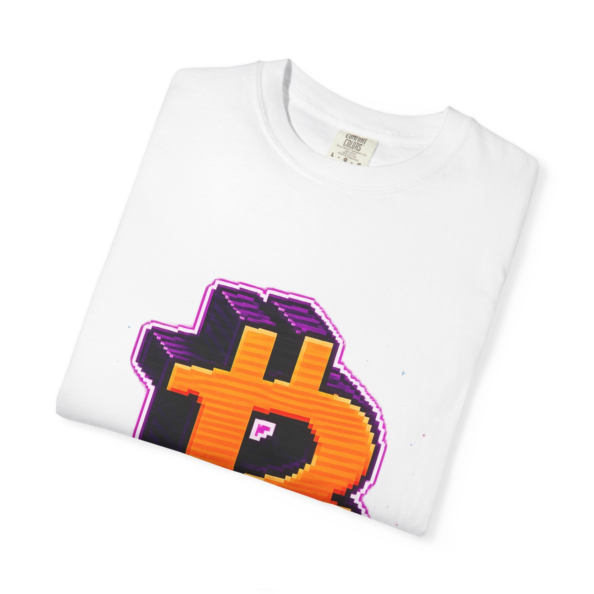 Retro Bitcoin Arcade T-Shirt — Pixel Crypto Logo Tee