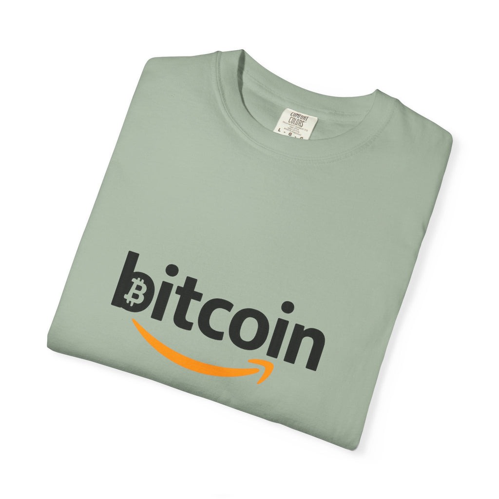 Bitcoin Logo T-Shirt — Crypto Amazon Parody Tee